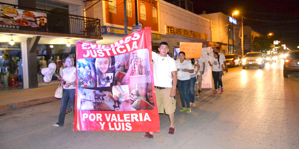 Marcha por justicia asesinatos Coahuila