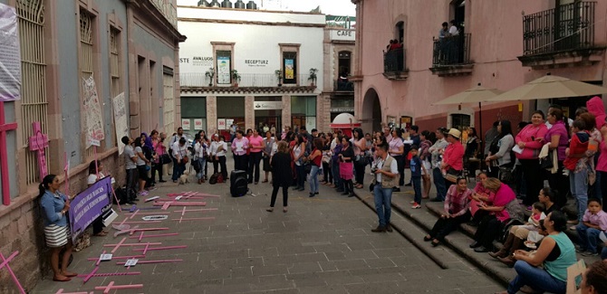 Marchan contra feminicidios en Zacatecas; 13 este año