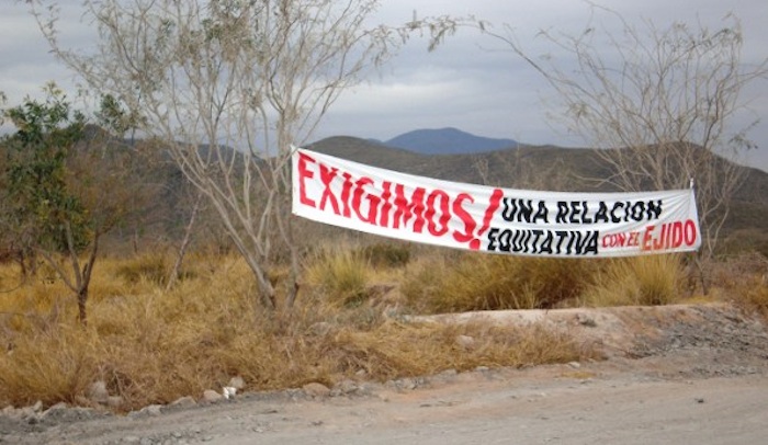 El 11 de marzo de 2011 Excellon realizó actividades de exploración fuera de las 1,100 hectáreas acordadas, lo que representó una violación al contrato. Foto: ProDESC