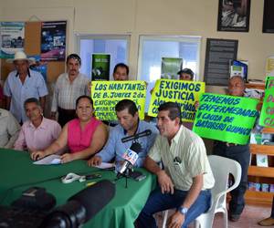 Las enfermedades van desde irritaciones en la piel, sangrado de nariz e infecciones intestinales, señalaron los inconformes. (Foto: Javier Chávez/El Heraldo de Tabasco)