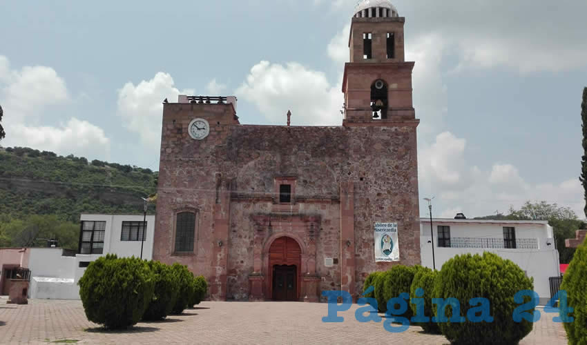 El histórico templo ubicado en el corazón del poblado, que terminaría bajo el agua según los planes del gobierno federal y la Conagua