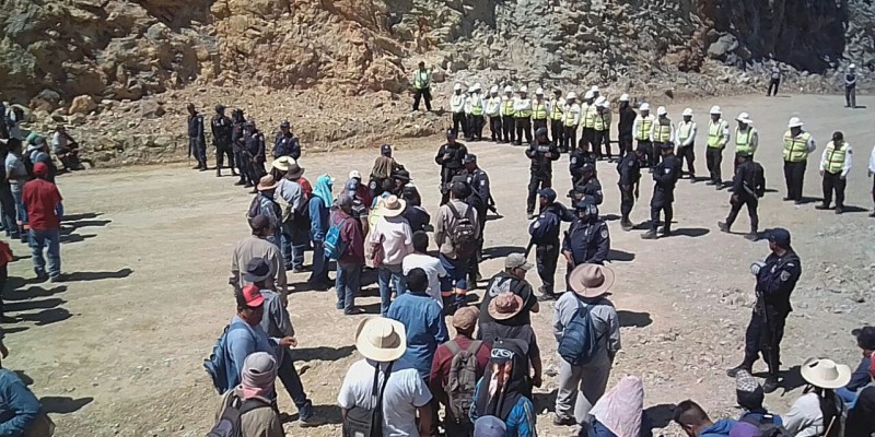 Ejidatarios se unen en contra de los abusos de minera canadiense: le retiran sus tierras