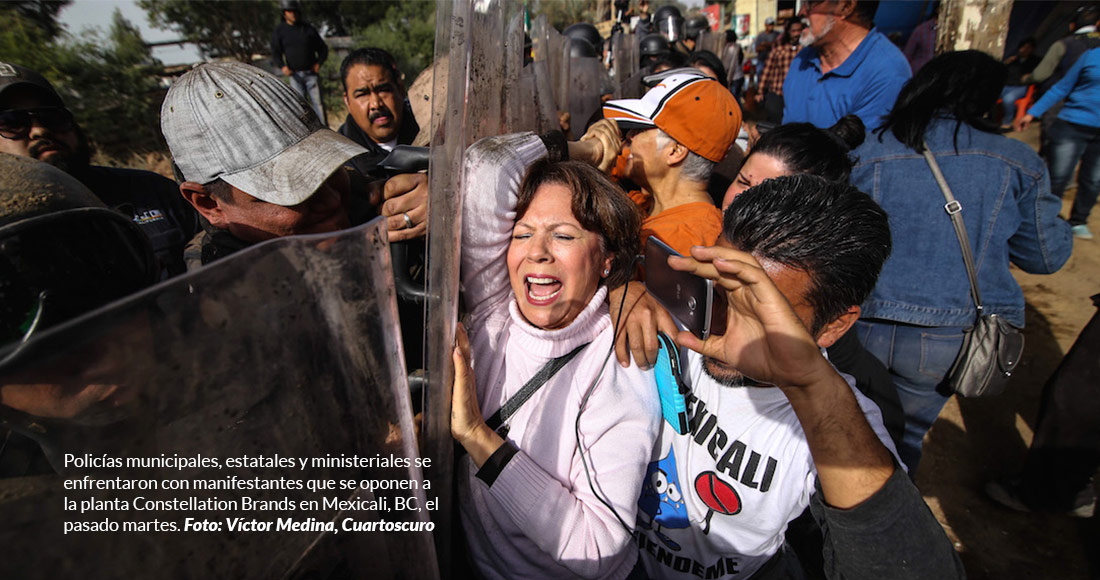 Mexicali Resiste advierte, luego de la golpiza, que la lucha por el agua no la paran ni “Kiko” ni nadie