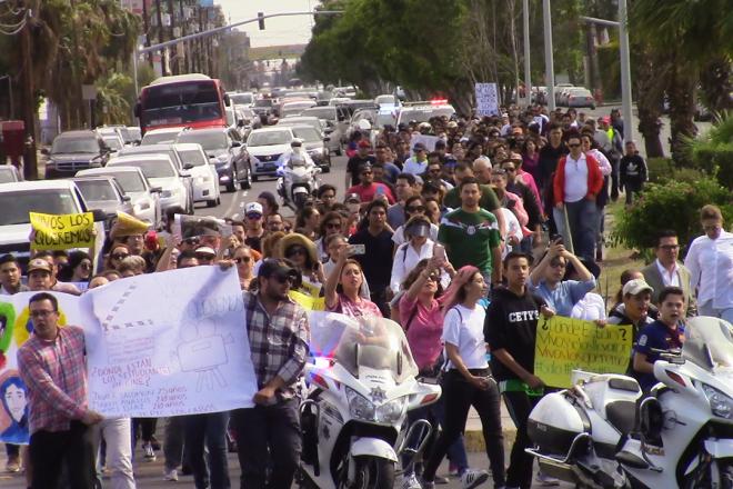 Crece indignación por secuestro de mexicalense y otros estudiantes de cine de Guadalajara (Baja California)