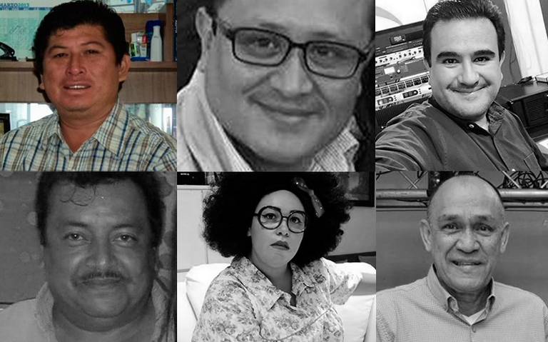Suman seis periodistas asesinados durante 2018 en México