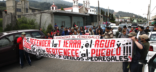 Mujeres y la tierra: despojo por el gasoducto en Tlaxcala