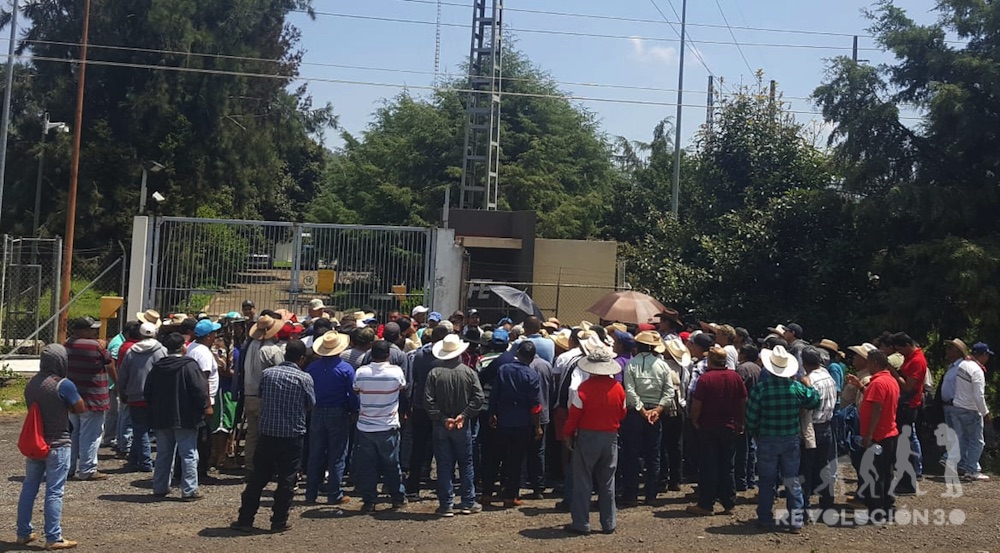 Comunidades indígenas toman instalaciones de la Subestación Eléctrica Carapan (Michoacán)
