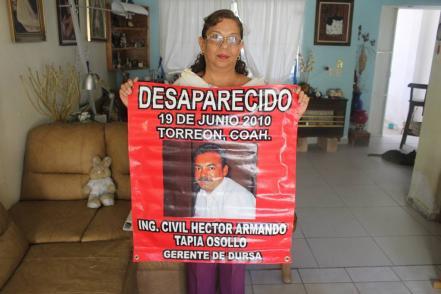 “Llegaron los agentes y se llevaron a mi esposo” (Coahuila)