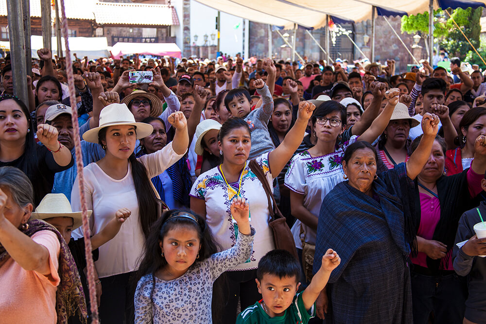 Cherán Michoacán nombra su tercer Consejo Mayor de su gobierno comunal