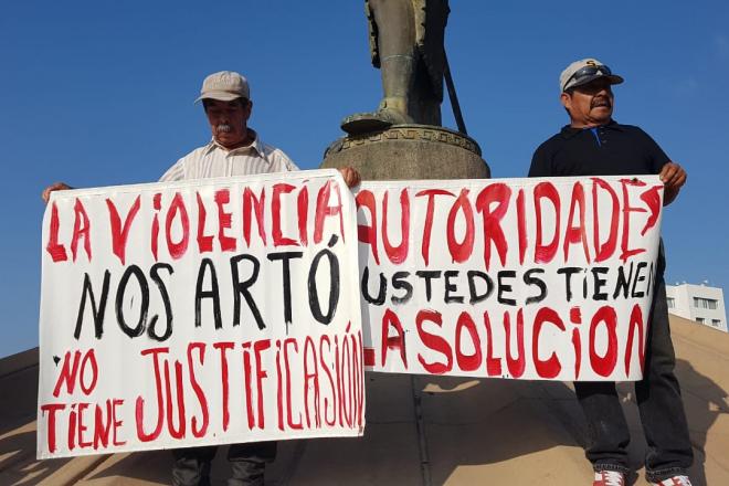 Protestan por la violencia en Tijuana; exigen resultados a las autoridades (Baja California)
