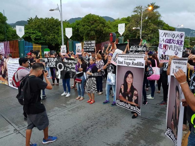 Exigen justicia por el feminicidio de Itzel Vega, en Guerrero