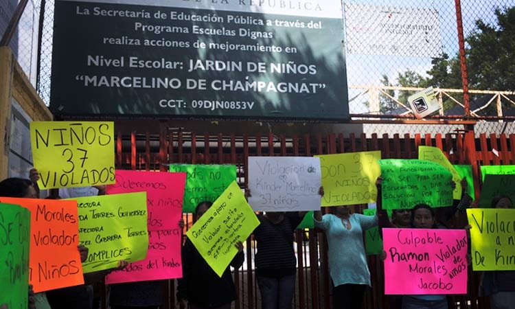 Policías de la SSP-CDMX agreden a padres y madres que denunciaban el abuso sexual de 37 menores