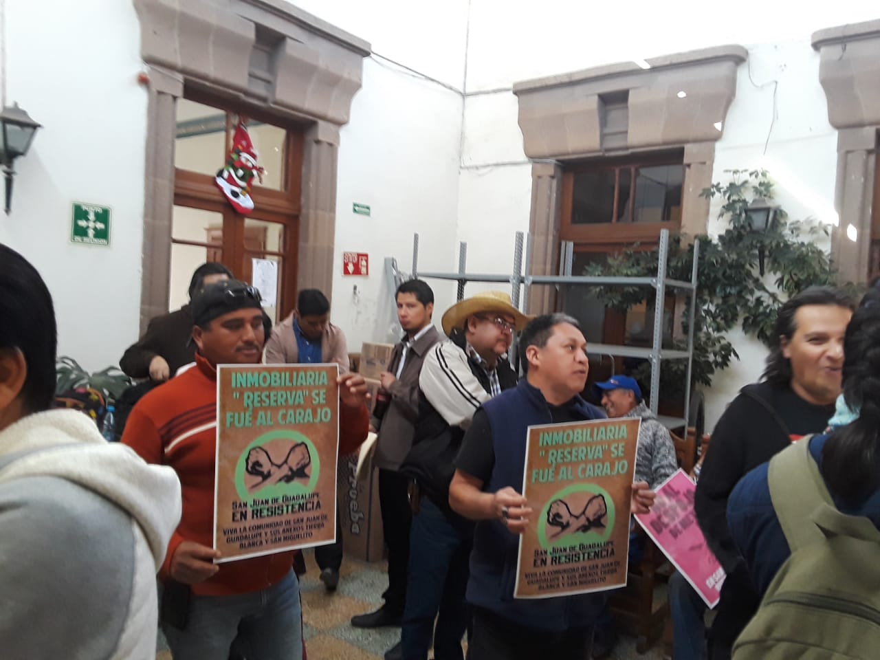 Comuneros advierten que resistirán a la apropiación ilegal de sus tierras; denuncian intereses de Gobierno del Estado (San Luis Potosí)