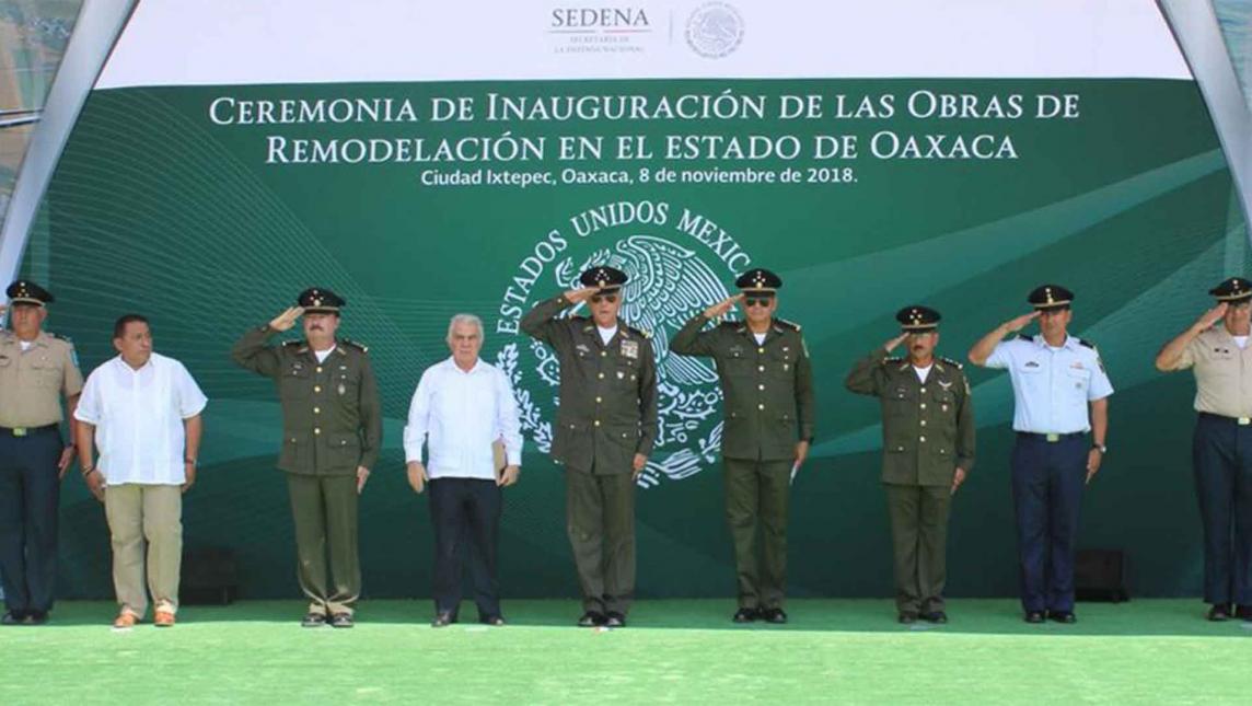 Inauguran bastión de Sedena en Ixtepec, Oaxaca