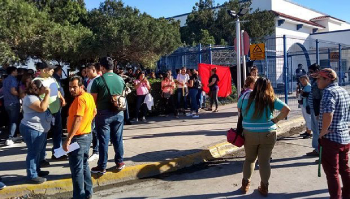 Se van a huelga más de 30 mil trabajadores de 45 maquiladoras en Matamoros (Tamaulipas)