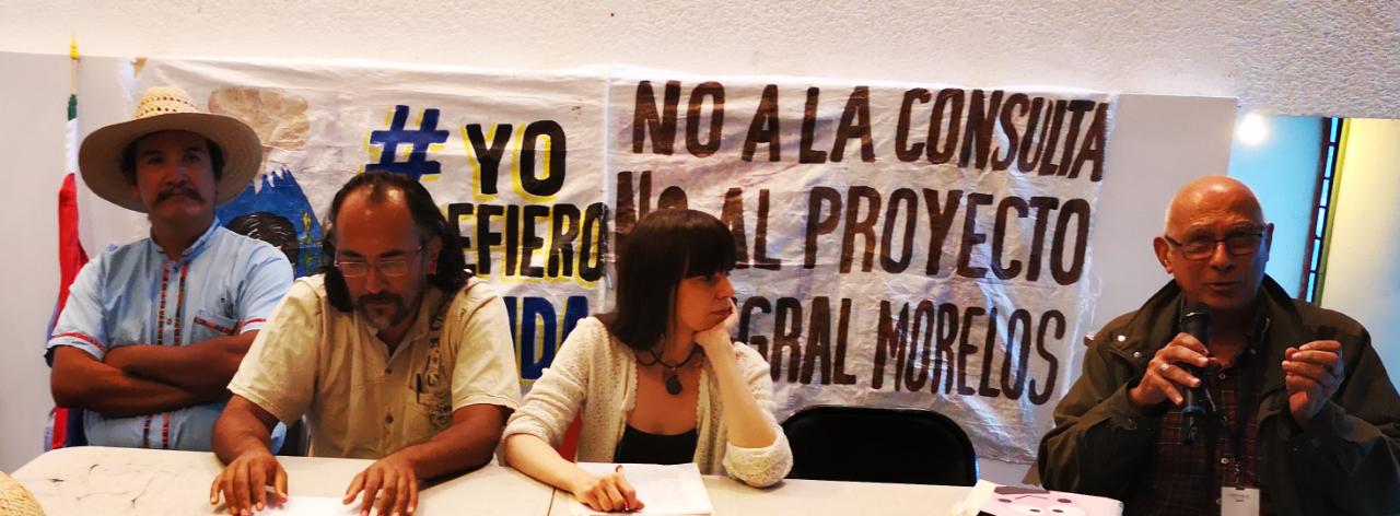 “Tenemos derecho a decidir el futuro que queremos”: foro contra el Proyecto Integral Morelos en la UNAM (CDMX)