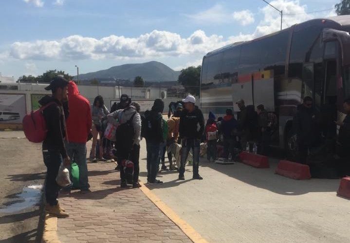 Arriban a Tijuana integrantes de tercera caravana migrante (Baja California)