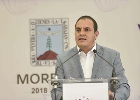 Pide Cuauhtémoc Blanco a Congreso de Morelos aprobar Guardia Nacional