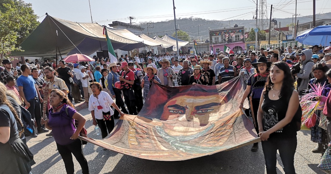 Grupos campesinos protestan en la tierra de Emiliano Zapata por proyectos de “despojo” de AMLO