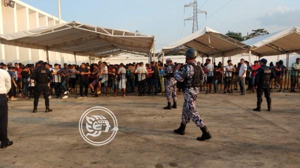 Repatriación genera tensión entre migrantes en Acayucan (Veracruz)