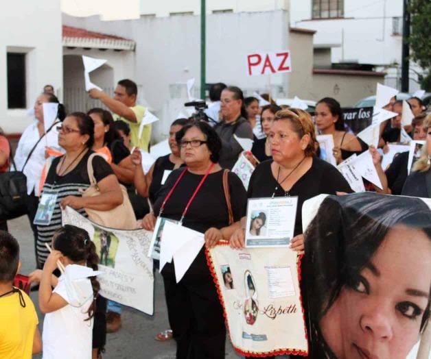 Desfilarán colectivos por los desaparecidos (Tamaulipas)