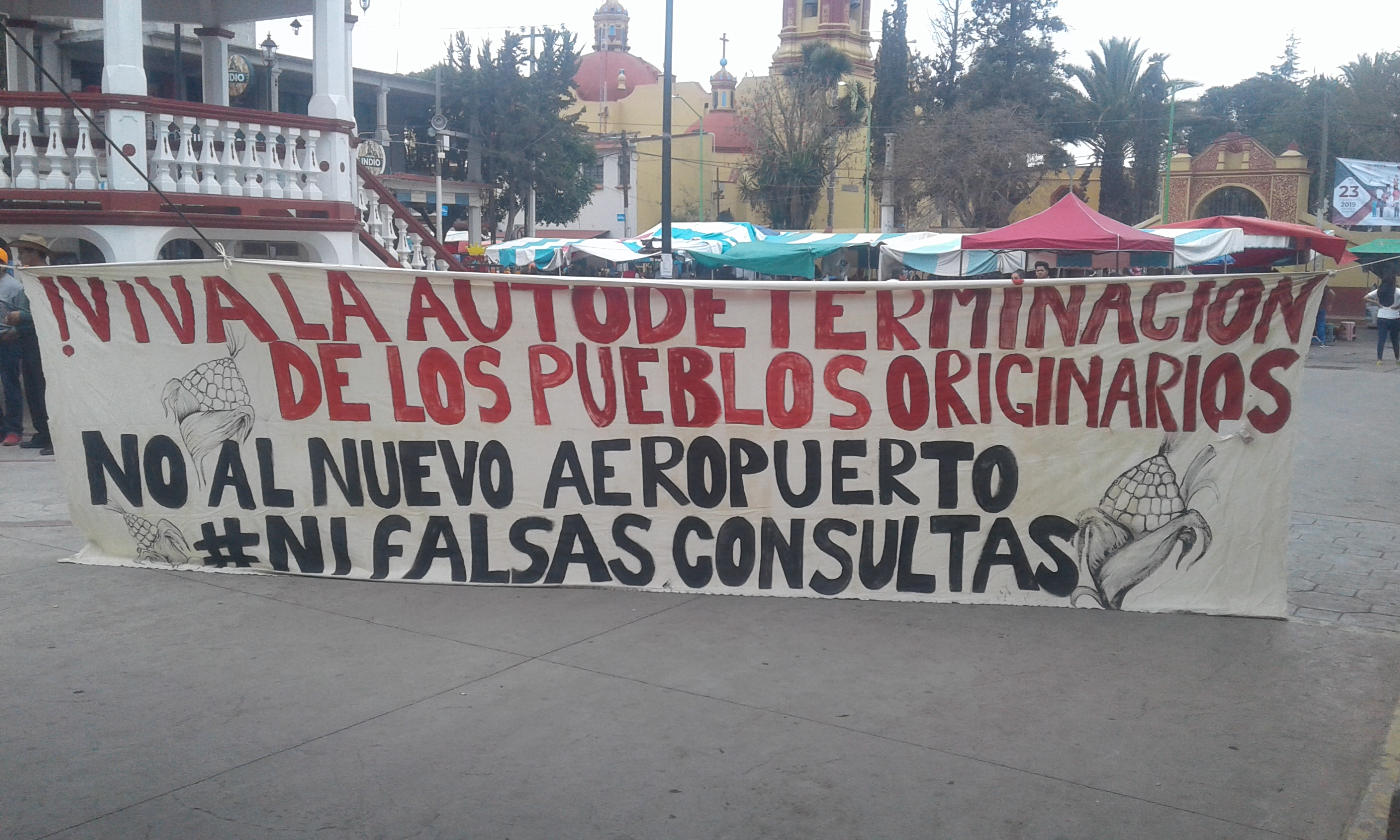 Desprecio, intimidación y ecocidio, afectaciones a los pueblos originarios por la construcción del aeropuerto en Santa Lucía (Estado de México)