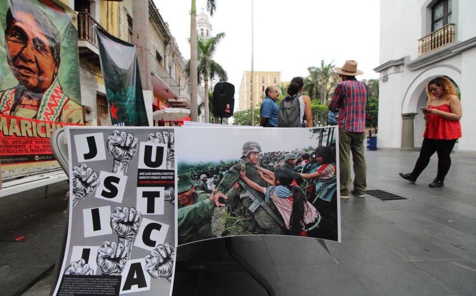 Rechazan Tren Maya y Guardia Nacional en Veracruz por Zapatistas