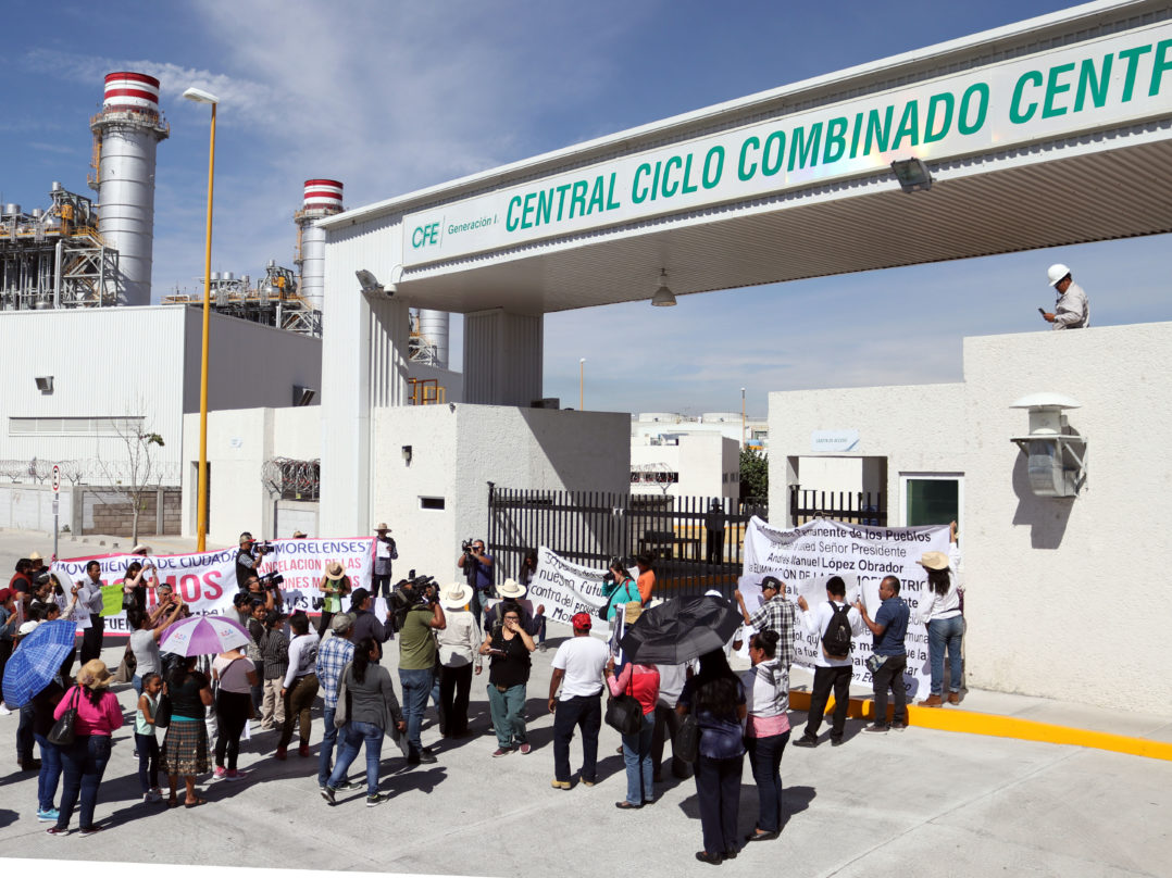 Exigen encuentro con AMLO para hablar sobre termoeléctrica y gasoducto en Morelos