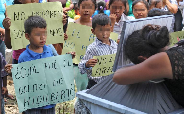 Ejército impune por asesinato de niño en Aquila (Michoacán)