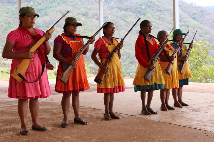 En Rincón de Chautla los niños no van a pelear pero saben defenderse (Guerrero)