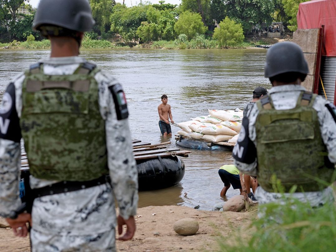 Y al final nos convertimos en la guardia fronteriza de Estados Unidos