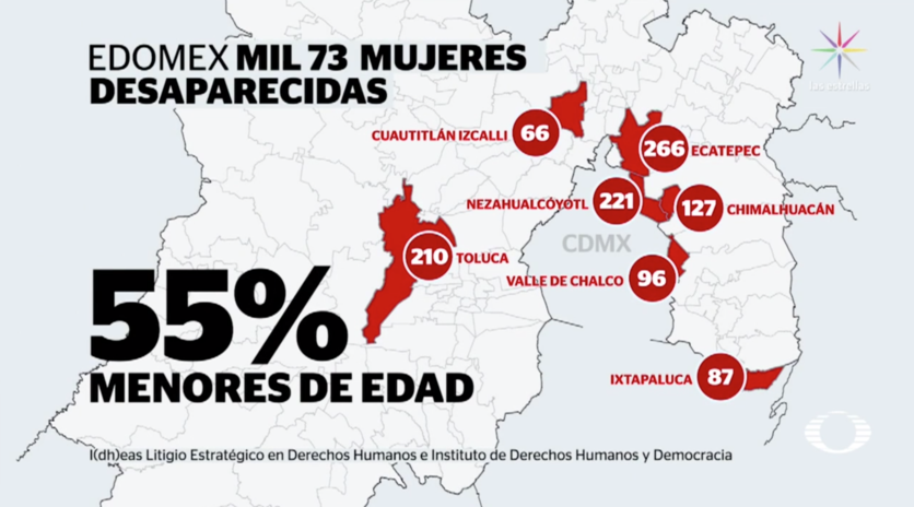 El Estado de México y sus mujeres desaparecidas: los casos van en aumento