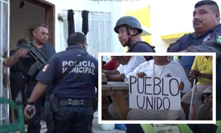 Corren a polis de Mahahual, Quintana Roo, por extorsionar a turistas