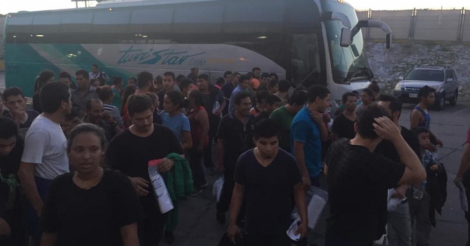 El gobierno envía a la frontera con Guatemala a solicitantes de asilo devueltos por EU