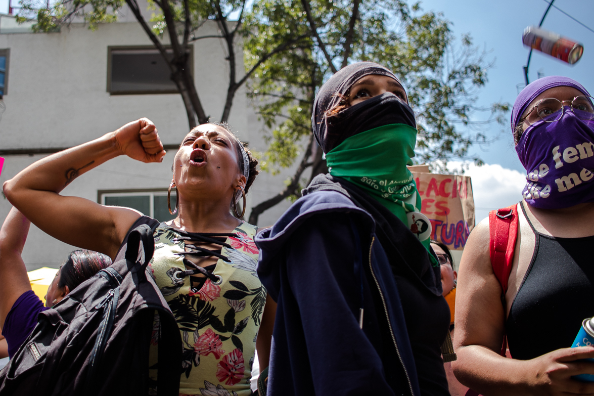 Mujeres exigen seguridad y Sheinbaum les llama provocadoras (Ciudad de México)
