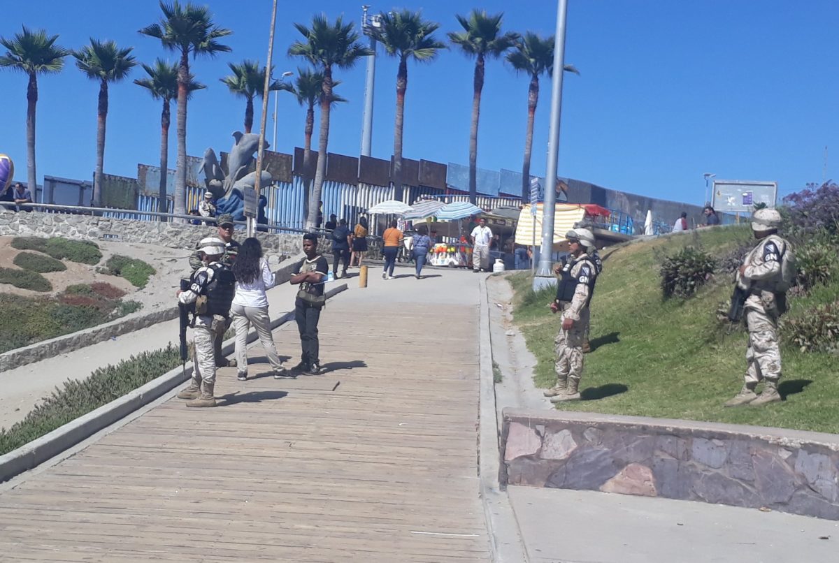 Acusan a la Guardia Nacional de actuar como la Patrulla Fronteriza de EU en Tijuana (Baja California)