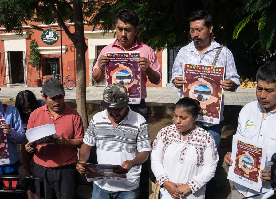 Resistencias en Oaxaca se suman a jornada global Samir Flores Vive