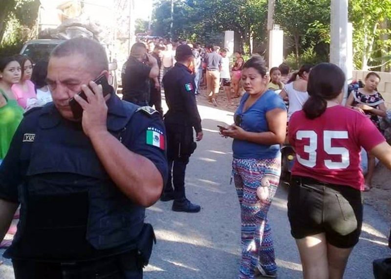 Vecinos de Maní denuncian agresión por parte de policías municipales (Yucatán)