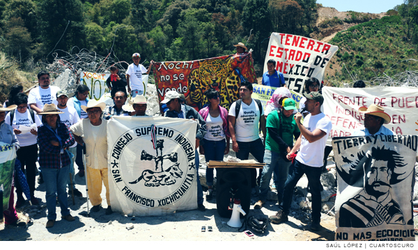 Carretera Toluca-Naucalpan, del Grupo Higa, entre el despojo y la violencia (Estado de México)