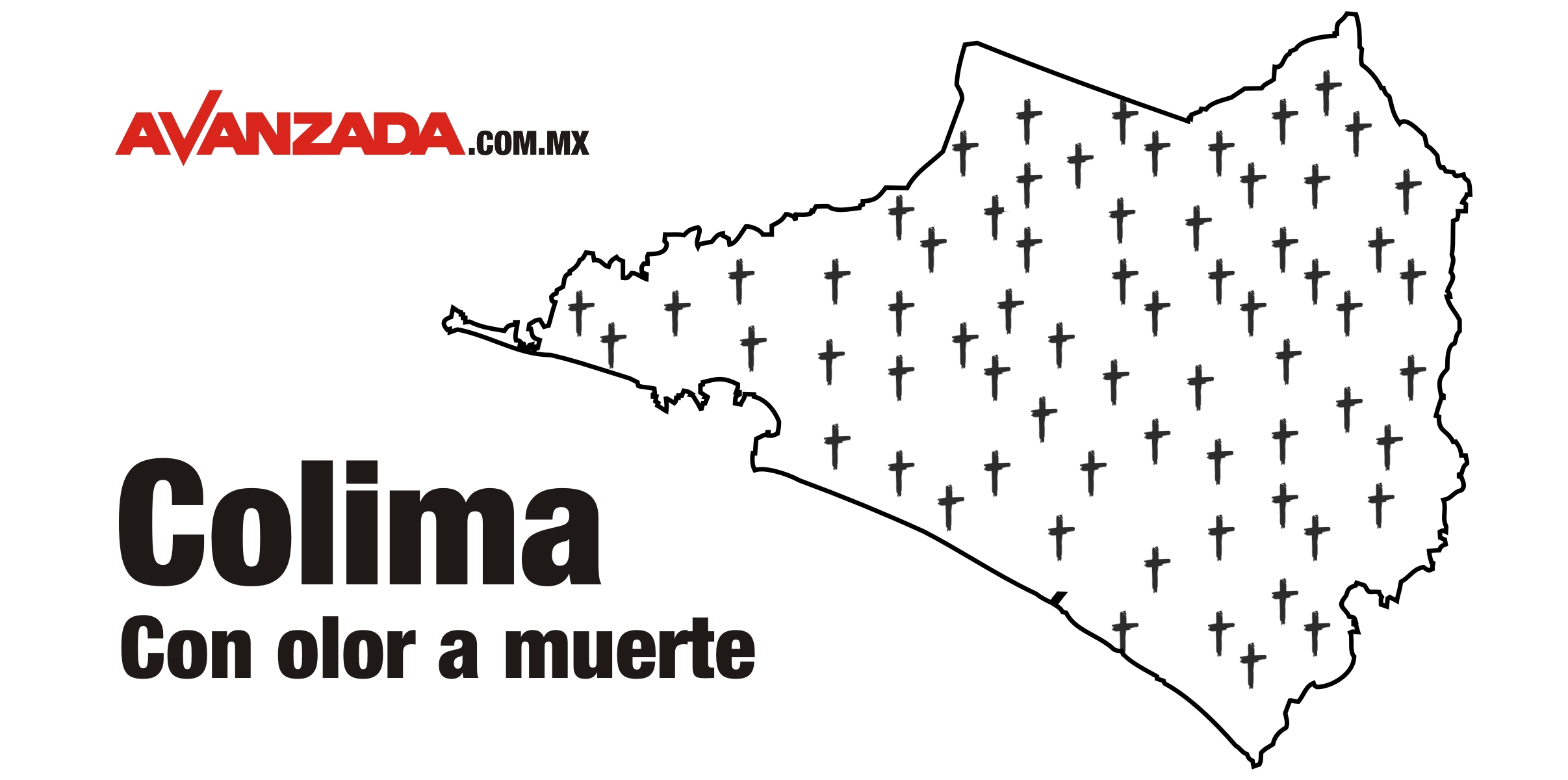 Asesinaron a 2061 personas en Colima en los últimos tres años