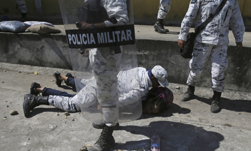 La ONU reprueba uso de la fuerza contra migrantes