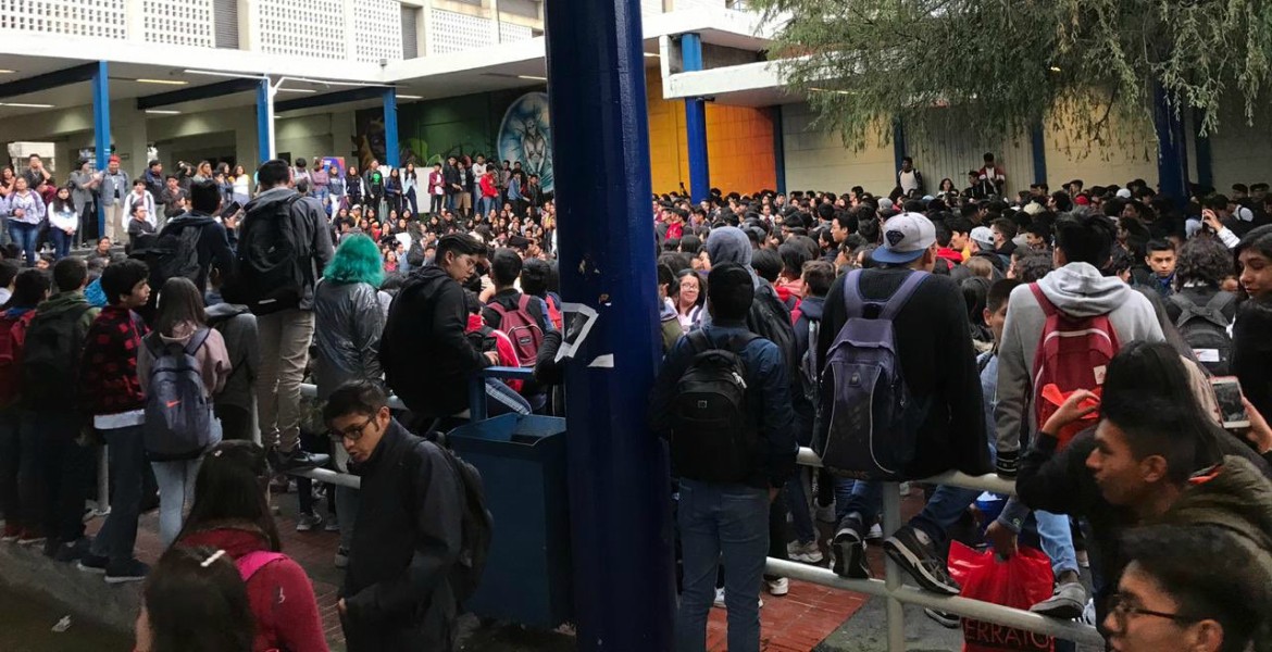 Alumnos de la Prepa 4 de la UNAM se van a paro de 48 horas (Ciudad de México)