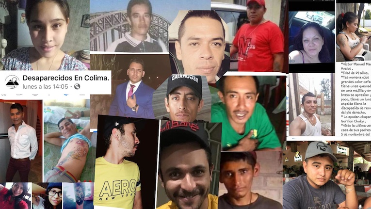 Aumenta la cantidad de personas desaparecidas en Colima