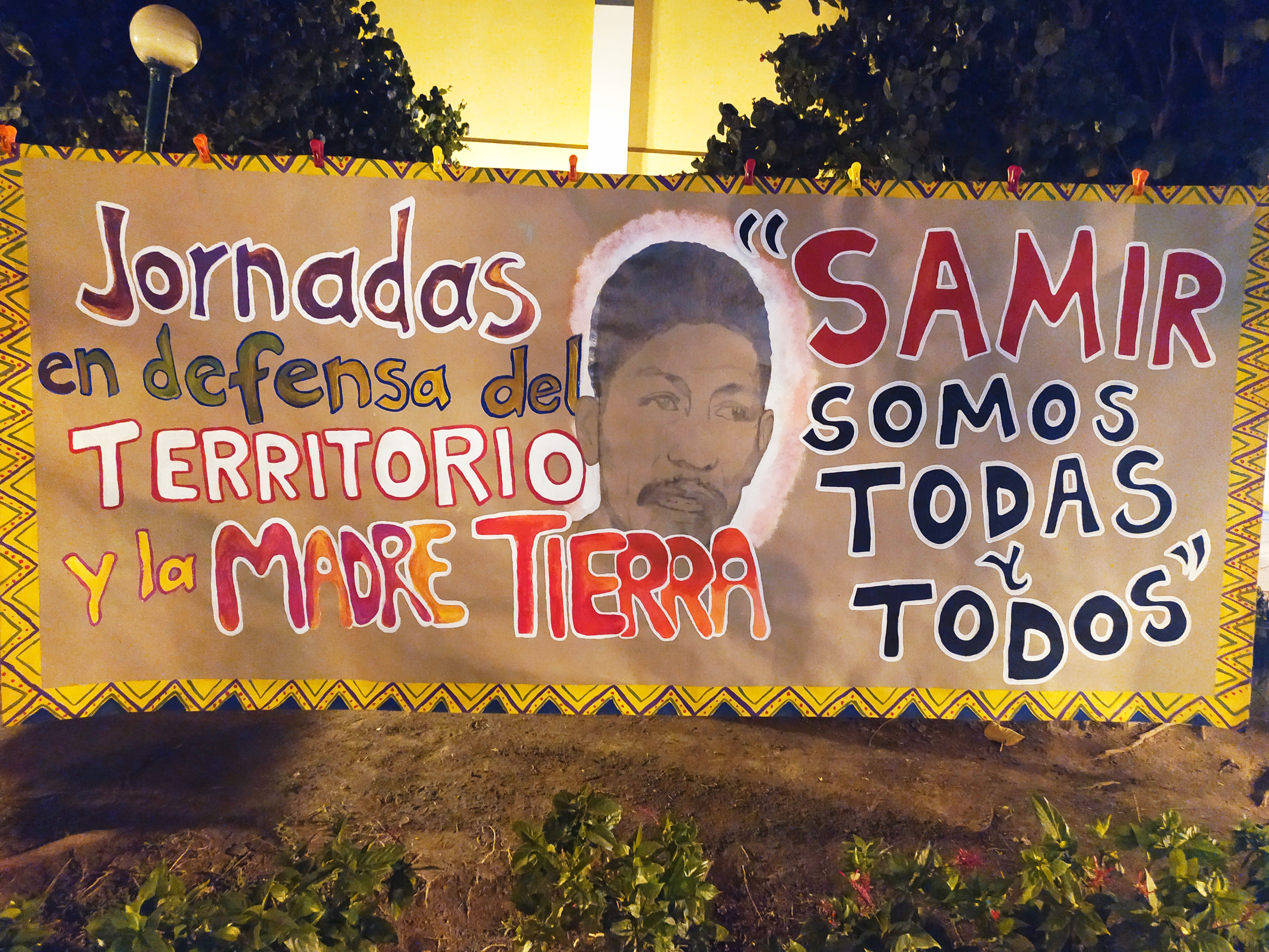 Galería de fotos de acción dislocada en Colima. Jornadas “Samir Somos Todas y Todos”