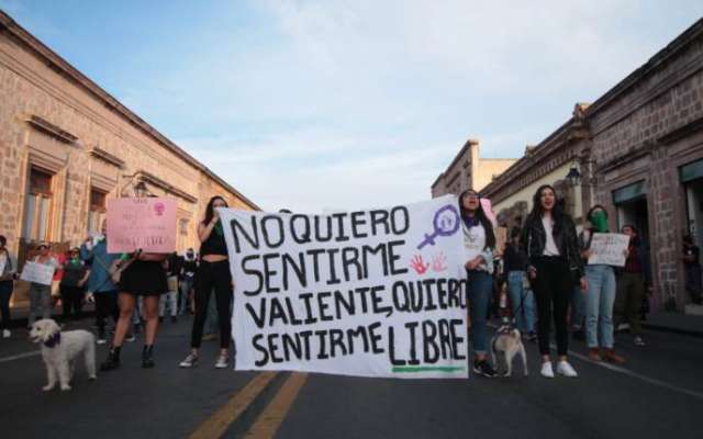 Marchan en Michoacán por feminicidio de Ingrid “N”