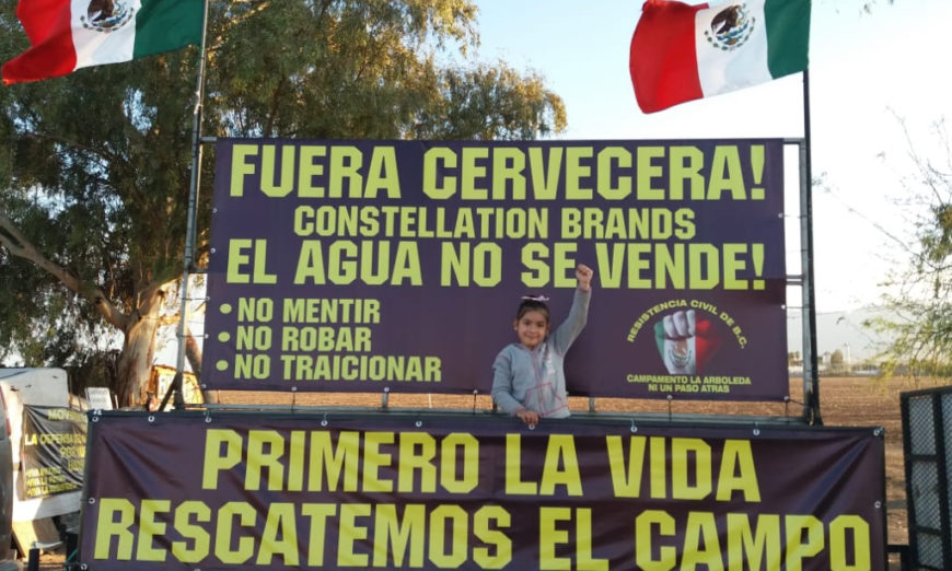 Presentan queja ante CNDH por consulta sobre planta cervecera en Baja California