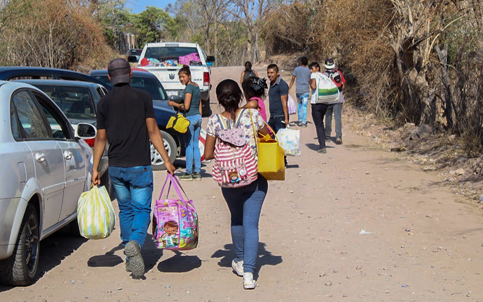 En la sierra de Guerrero, nuevo desplazamiento por violencia
