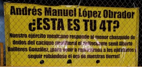 Ejidatarios denuncian protección de la GN a Baillères en Mina Dipolos (Video) (Coahuila)