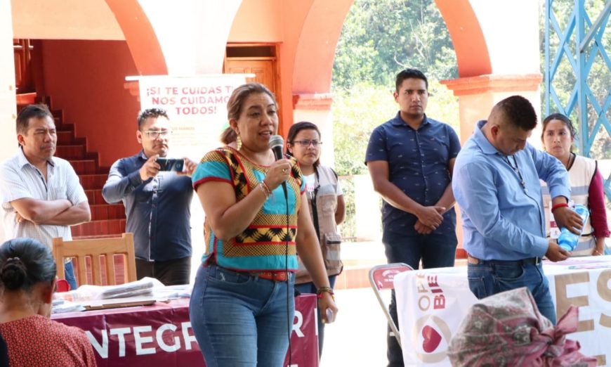 Reclaman a delegada para el desarrollo de Oaxaca por realizar eventos masivos en plena pandemia