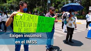 Personal médico del IMSS exige insumos para atender coronavirus (Ciudad de México)